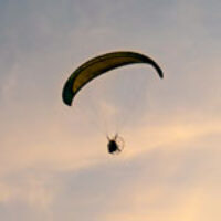 Paramotor or Paraglider