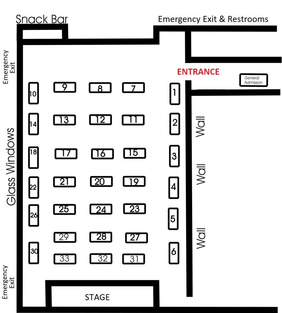 SES Swap Meet Table Layout